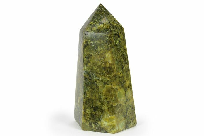 Polished Green Opal Tower - Madagascar #249128